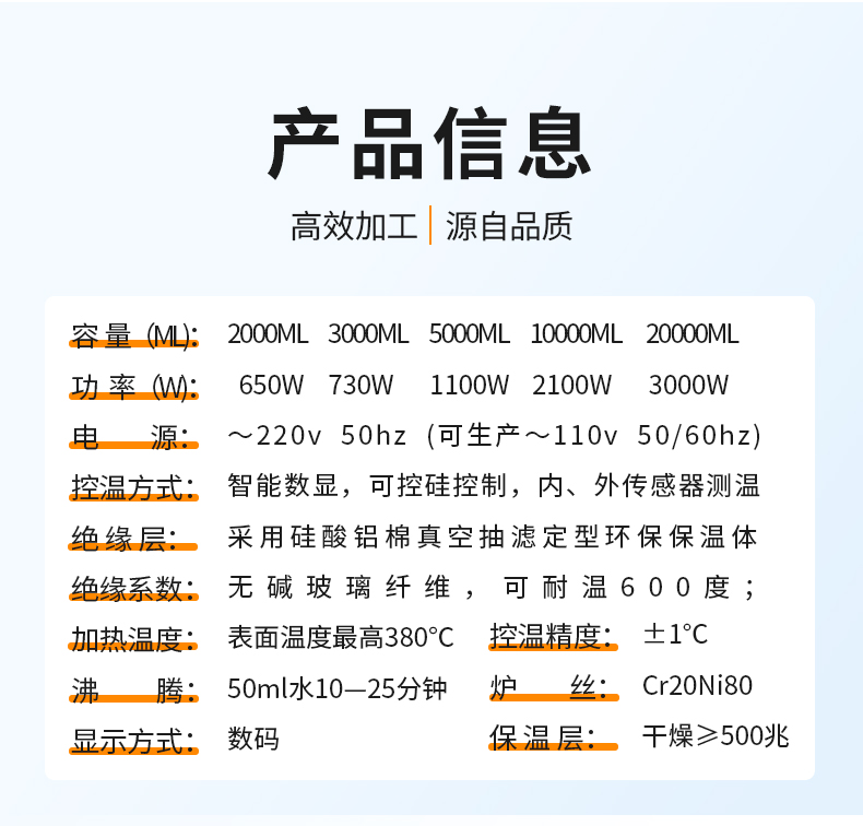 ZNHW型智能恒温电热套详情2000-20000ML3